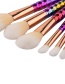 Fashion Multi-color Color Matching Decoraed Simple Makeup Brush (6pcs)