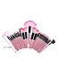 Fashion Pink Color-matching Decorated Brush (32pcs)