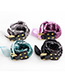 Trendy Black Buckle&rivet Decorated Simple Bracelet