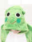 Fashion Light Green Frog Shape Decorated Simple Nightgown