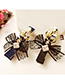 Fashion Black Bowknot Shape Decorated Simple Hair Pin
