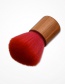 Fashion Red Sector Shape Decorated Simple Makeup Brush