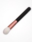 Fashion White+black Pure Color Decorated Simple Makeup Brush