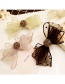 Lovely Black Bowknot Decorated Pure Color Hairpin