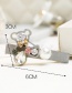Lovely Gray Cartoon Bear&diamond Decorated Hairpin