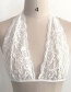Fashion White Pure Color Decorates Simple Vest