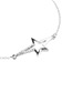 Fashion Silver Color Stat Shape Decorated Anklet