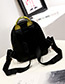 Fashion Yellow Letter Pattern Decorated Shoulder Bag