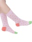 Lovely Multicolor Watermelon Pattern Decorated Socks