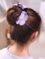 Fashion Purple Flower Shape Decorated Hairpin