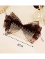 Fashion Black Bowknot Shape Decorated Hairpin