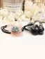 Fashion Pink Flower Shape Decorated Hair Band