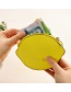 Fashion Yellow Lemon Shape Decorated Wallet