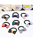 Fashion Navy Grid Pattern Decorated Hair Band