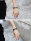 Fashion Black Rivet Shape Decorated Bracelet