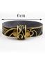 Fashion Black Rivet Shape Decorated Bracelet