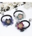 Fashion Navy Bowknot&flower Decorated Hair Band