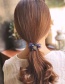 Fashion Navy Bowknot&flower Decorated Hair Band