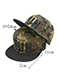 Trendy Black Skeleton Pattern Decorated Hip-hop Cap(adjustable)