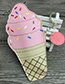 Fashion Pink Ice-cream Decorated Coin Purse