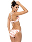 Lovely Multi-color Flamingo Pattern Decorated Swimwear