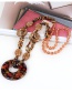 Fashion Champagne Flower Shape Decorated Necklace