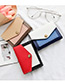 Elegant Khaki Color-matching Decorated Wallet