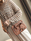 Personality Brown Jacket Shape Decorated Bag
