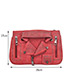 Personality Red Jacket Shape Decorated Bag