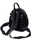 Elegant Black Dragonfly Shape Decorated Backpack