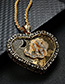 Elegant Gold Color Hollow Out Decorated Necklace