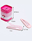 Lovely Pink Pure Color Decorated Children Hair Clip (40pcs+box)