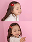 Lovely Red Cat Ears Decorated Children Hair Clip (14pcs+box)
