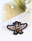 Elegant Brown Bee Shape Decorated Brooch