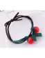 Fashion Red+navy Ball Decorated Hair Band