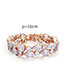 Fashion Multi-color Oval Shape Decorated Bracelet