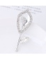 Elegant Silver Color Hollow Out Decorated Brooch