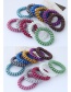 Fashion Multi-color Line Shape Decorated Hair Band (1 Pc Randomly )