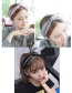 Fashion Navy Letter Pattern Decorated Headband