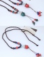 Fashion Green Bead Decorated Necklace