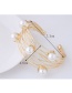 Fashion Silver Color Hollow Out Decorated Opening Bracelets
