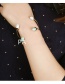 Fashion Silver Color+white Pure Color Decorated Bracelet