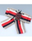 Fashion Navy+red+white Beatles Shape Decorated Brooch