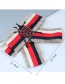 Fashion Red+white Beatles Shape Decorated Brooch