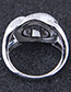 Fashion Silver Color Knot Shape Decorated Ring