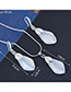 Fashion Silver Color Rhombus Shape Decorated Jewelry Sets