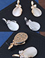 Fashion Gold Color Waterdrop Shape Decorated Jewelry Sets