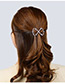 Fashion Gun Black Bowknot Shape Decorated Hair Pin
