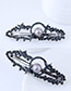 Fashion Navy Hollow Out Decorated Hair Pin