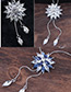 Elegant White Flower Shape Decorated Necklace